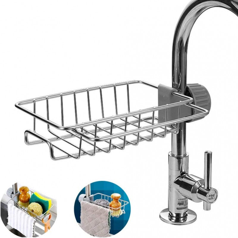 Stainless Steel Faucet Storage