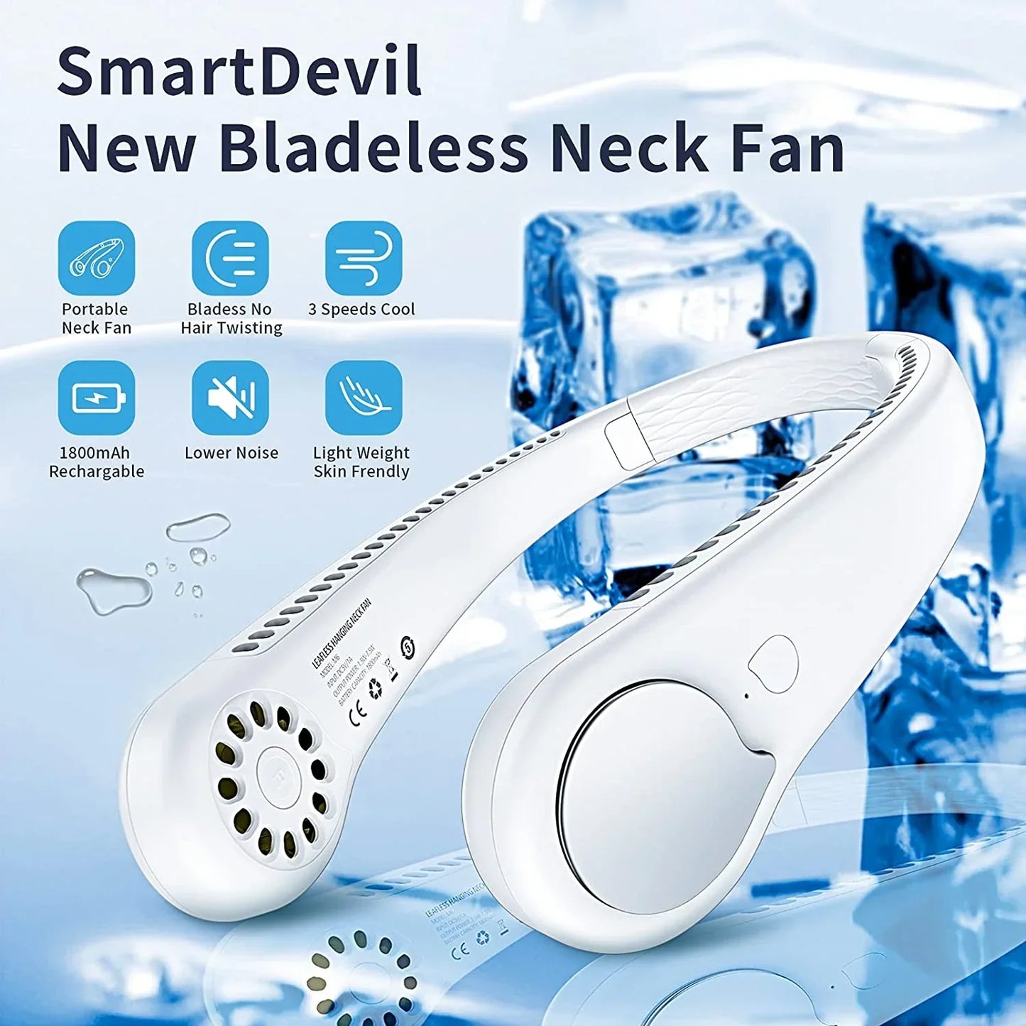 Rechargeable Portable Hanging Neck