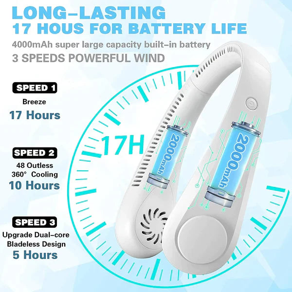 Rechargeable Portable Hanging Neck