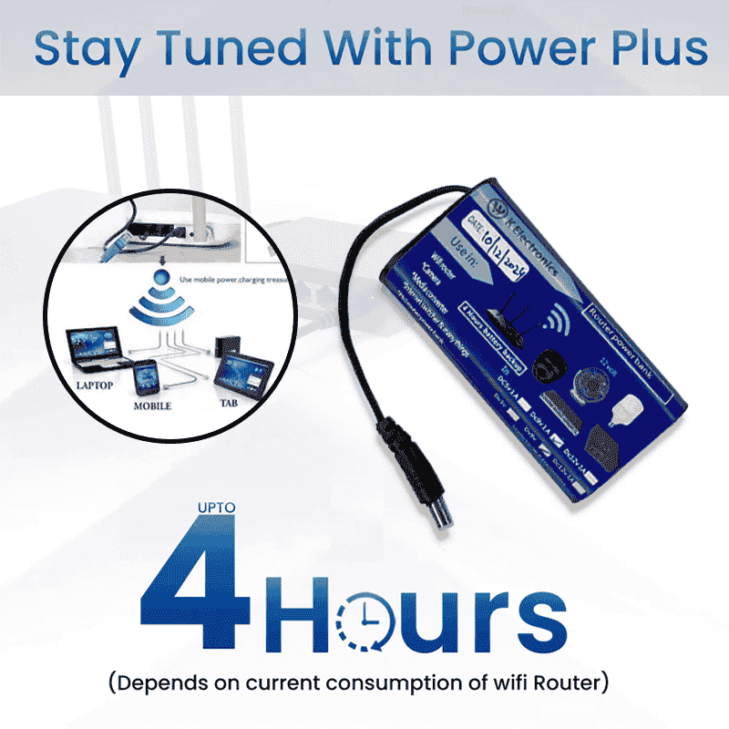 WiFi Router UPS Power