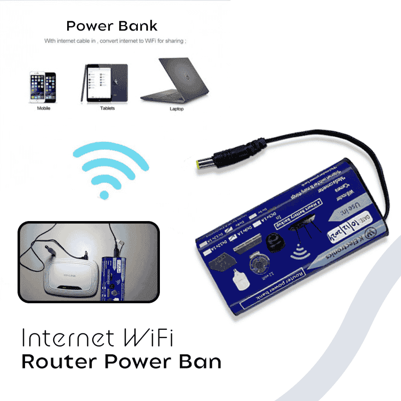 WiFi Router UPS Power