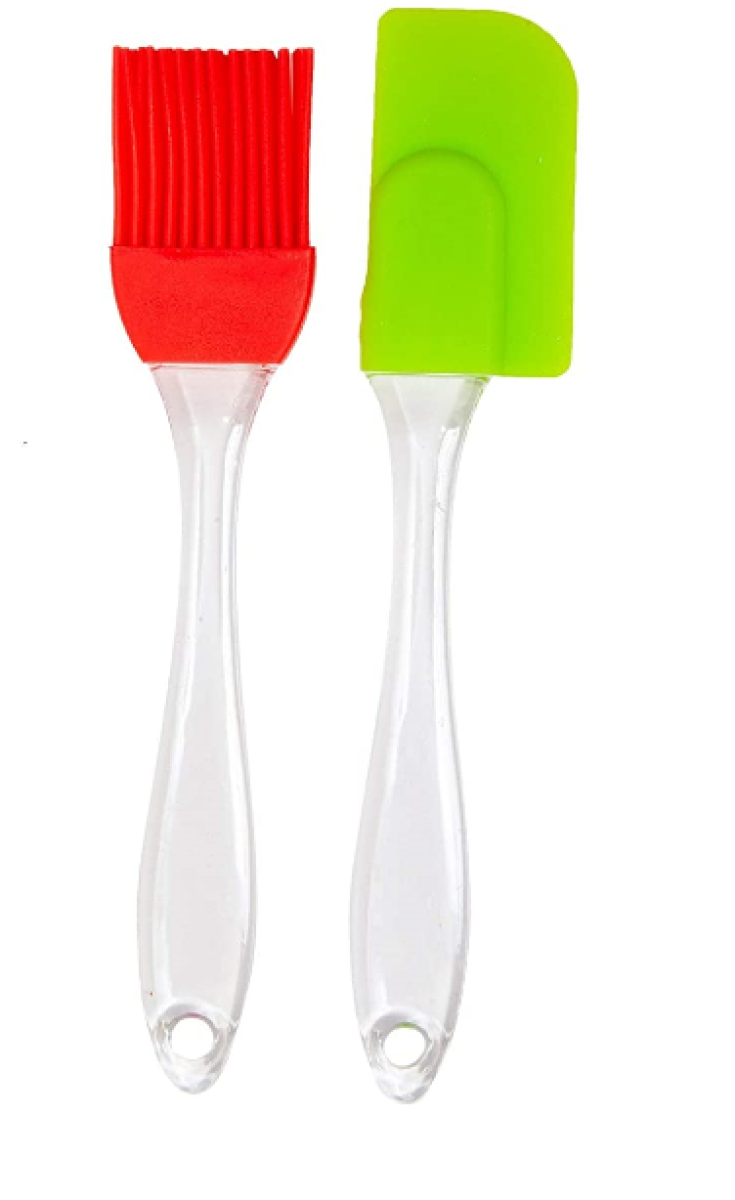 2 Pair 4PCS -  Spatula & BBQ Oil Brush