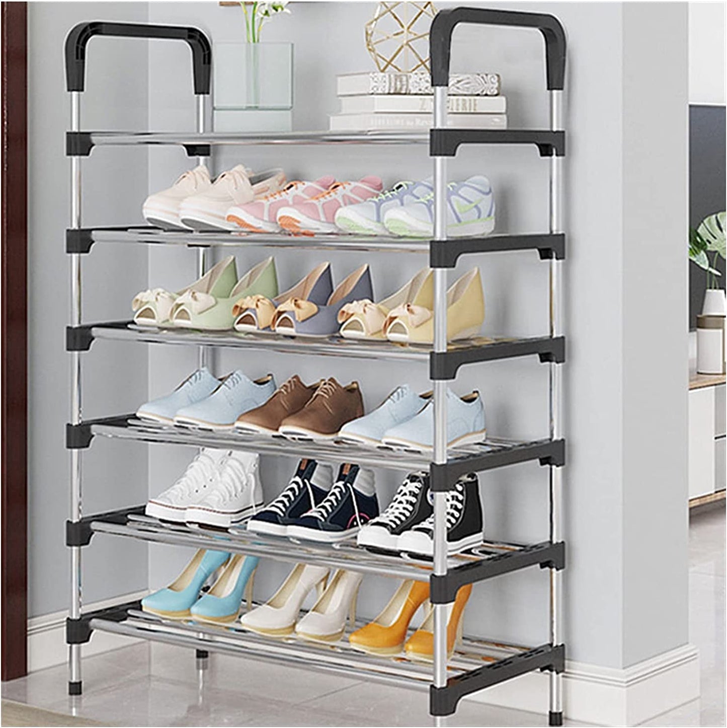 6 Layer shoe rack