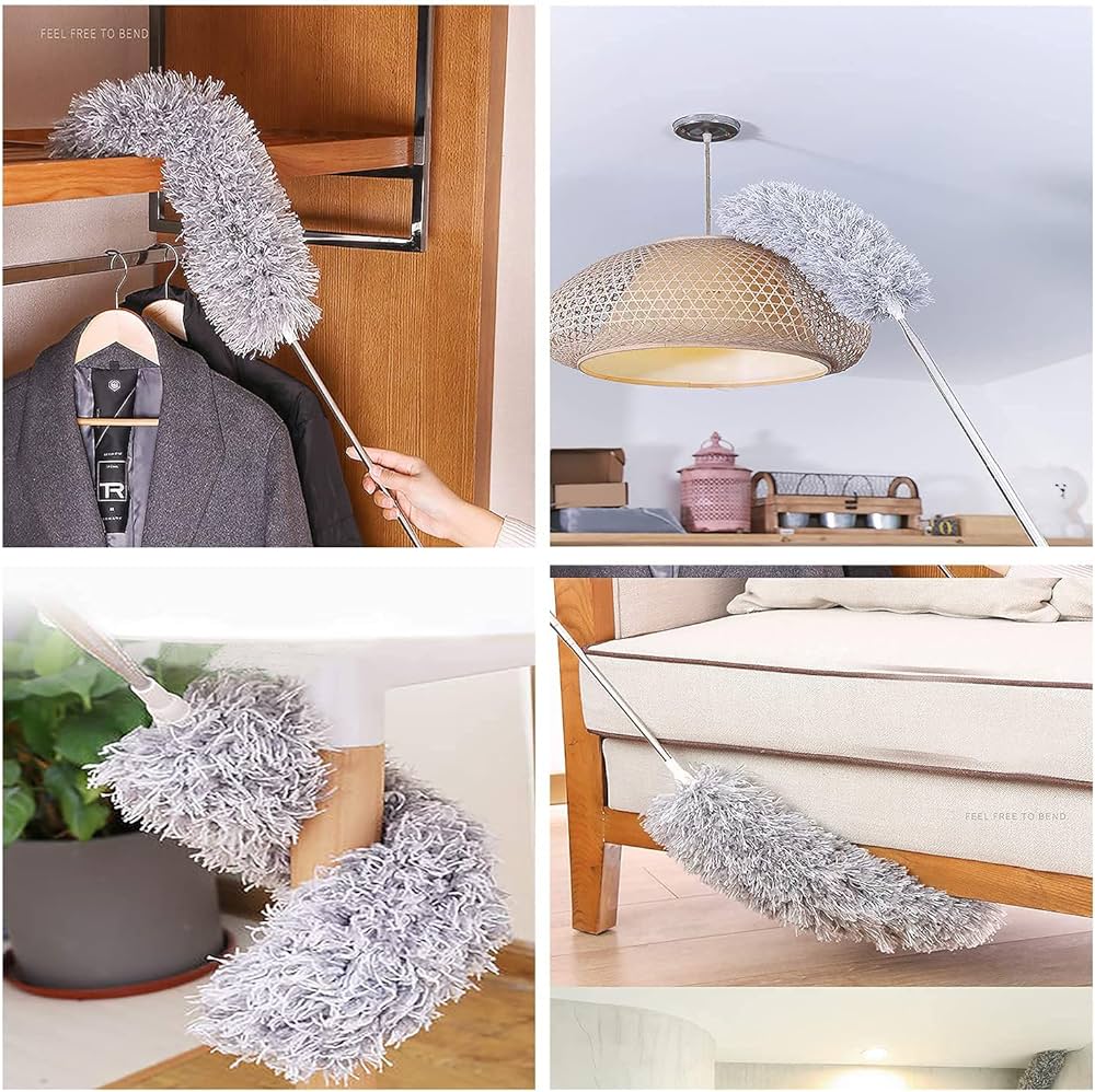 Flexible Microfiber Feather Duster