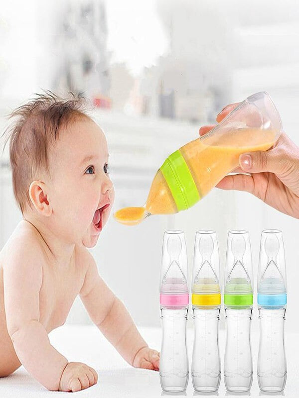 Silicone Baby Spoon Feeder