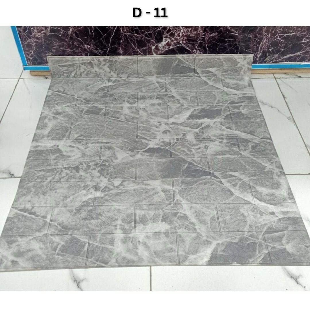 3D Brick Design Self-Adhesive