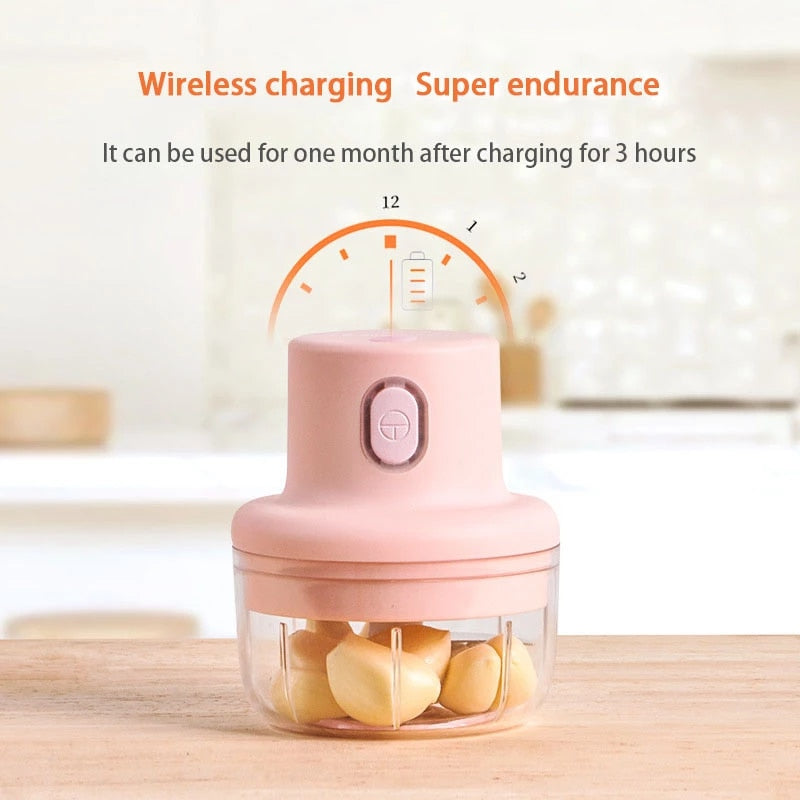 Wireless Rechargeable Electric Garlic