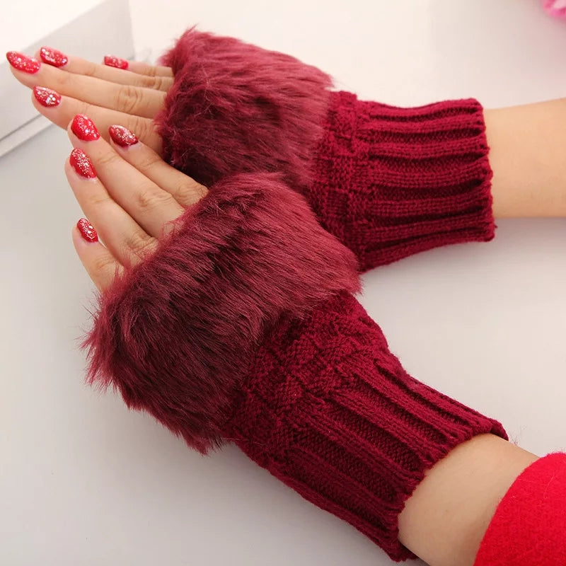 Fancy Winter Wool Gloves