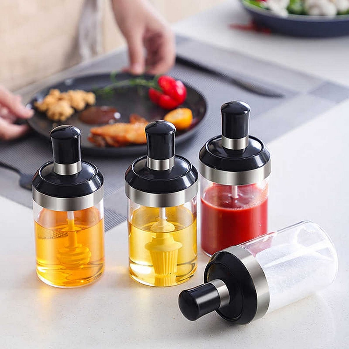 250ml Kitchen Condiment Jar