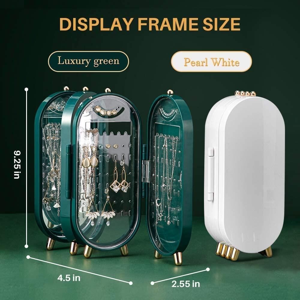 Foldable Jewelry Organizer With