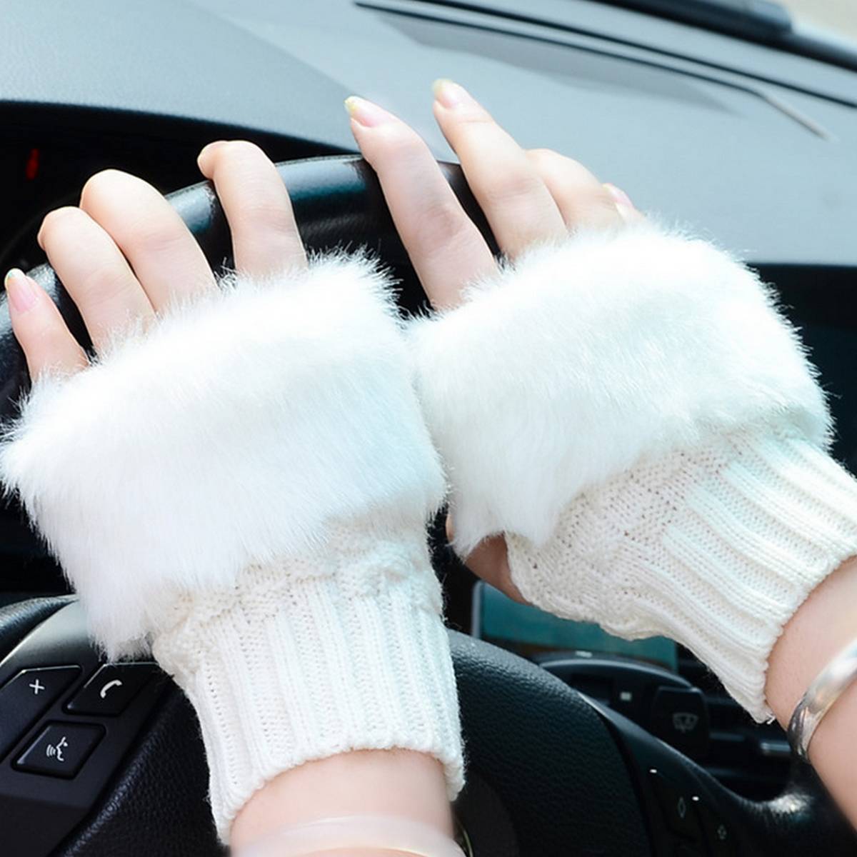 Fancy Winter Wool Gloves