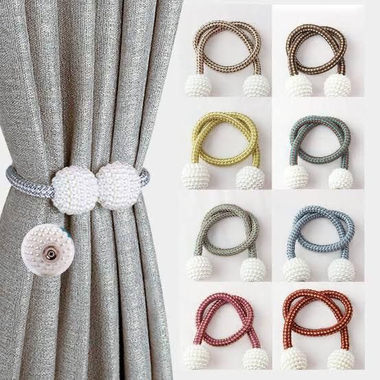 Magnetic Curtain Tiebacks for