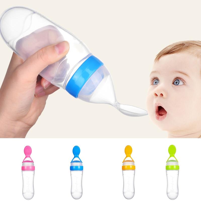 Silicone Baby Spoon Feeder