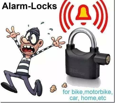 Anti-Theft Alarm Padlock