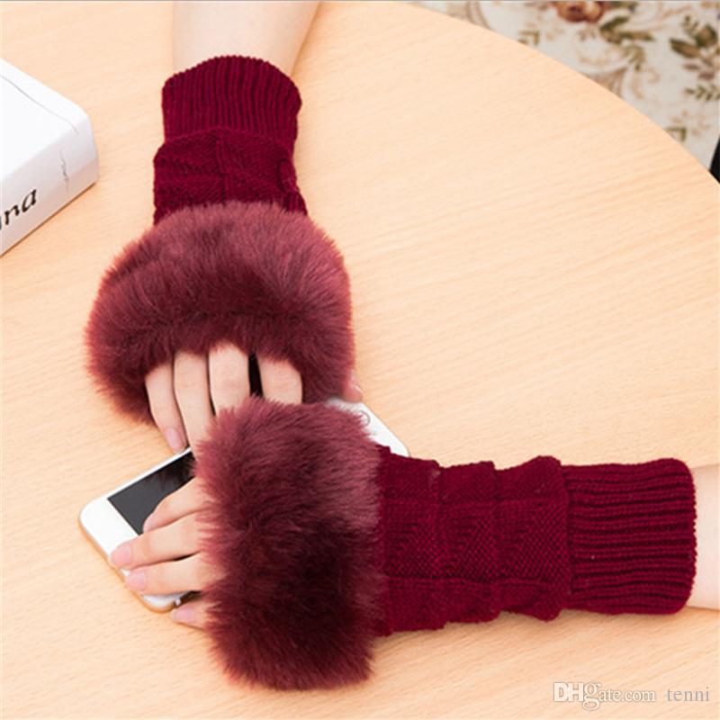 Fancy Winter Wool Gloves