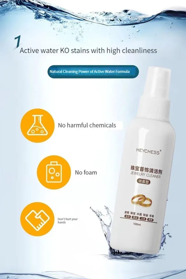 100ml Jewelry Cleaner Spray