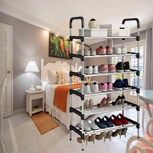 6 Layer shoe rack