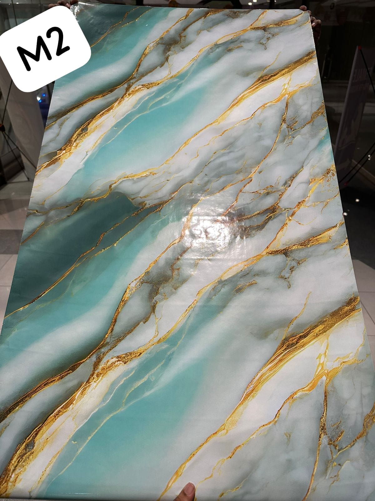 Waterproof Marble Sheets, Self Adhesive PVC Sheet Rolls