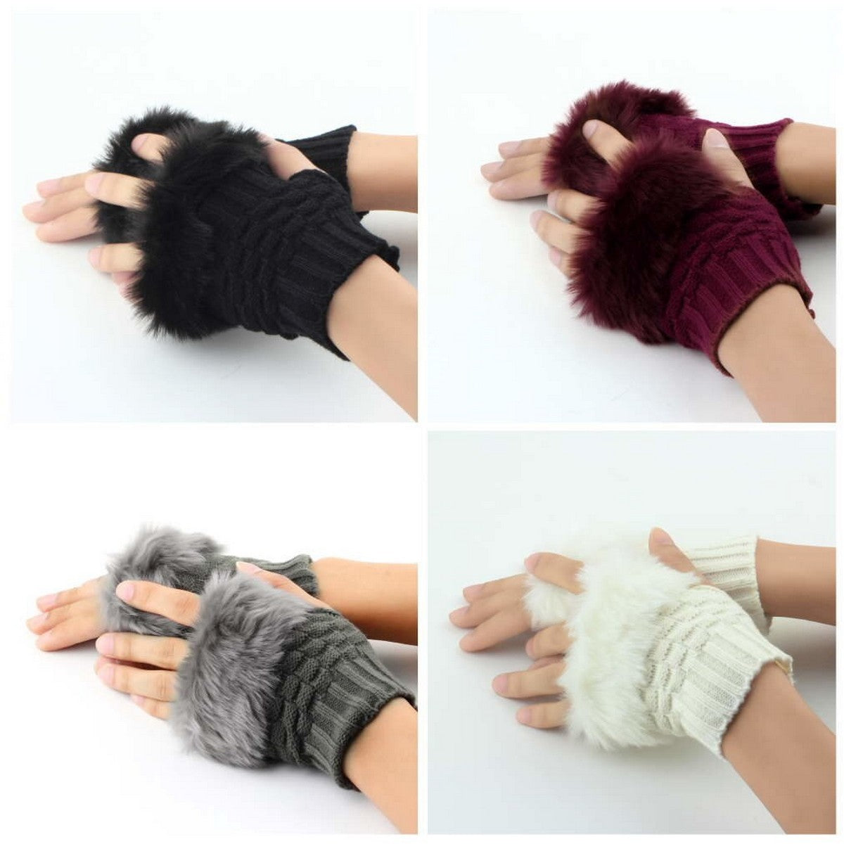 Fancy Winter Wool Gloves