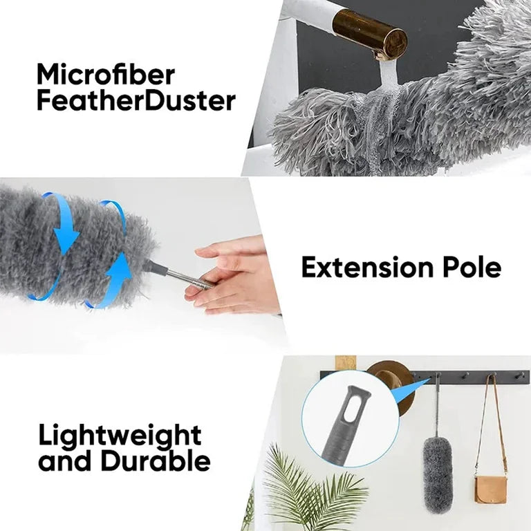 Flexible Microfiber Feather Duster