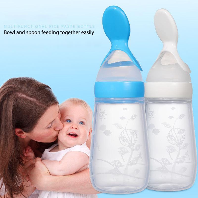 Silicone Baby Spoon Feeder