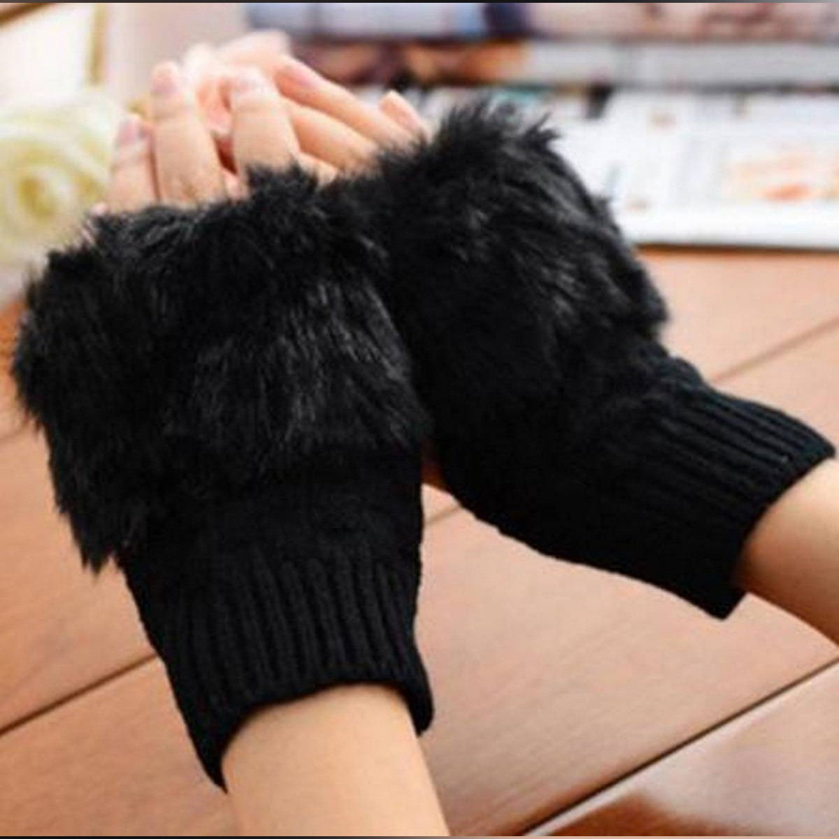 Fancy Winter Wool Gloves