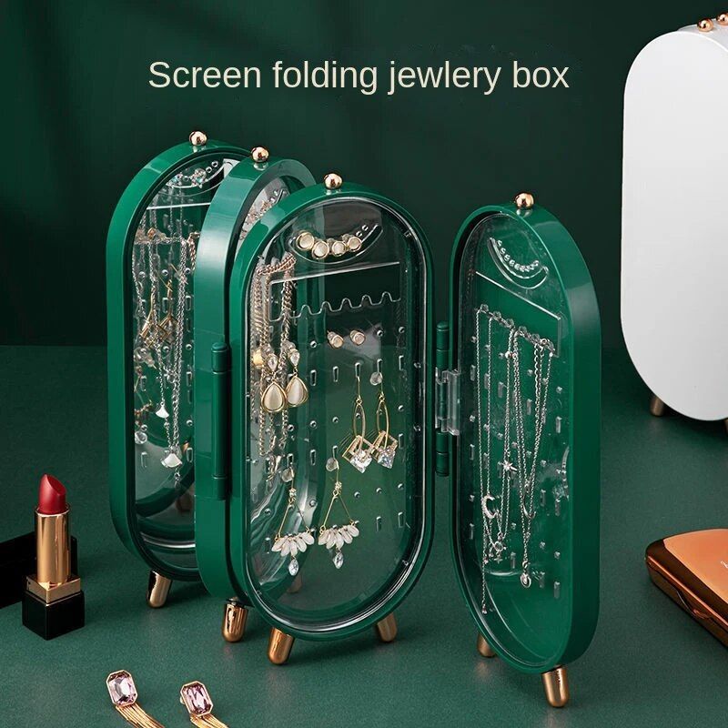Foldable Jewelry Organizer With