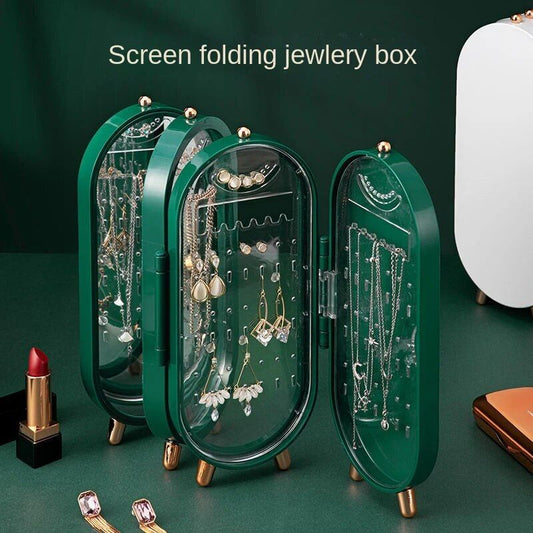 Foldable Jewelry Organizer With