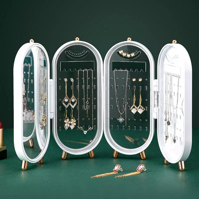 Foldable Jewelry Organizer With