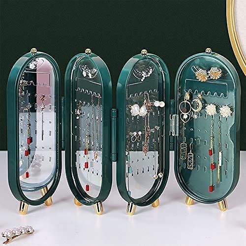 Foldable Jewelry Organizer With