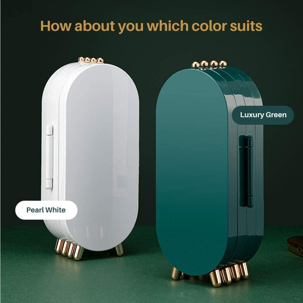 Foldable Jewelry Organizer With