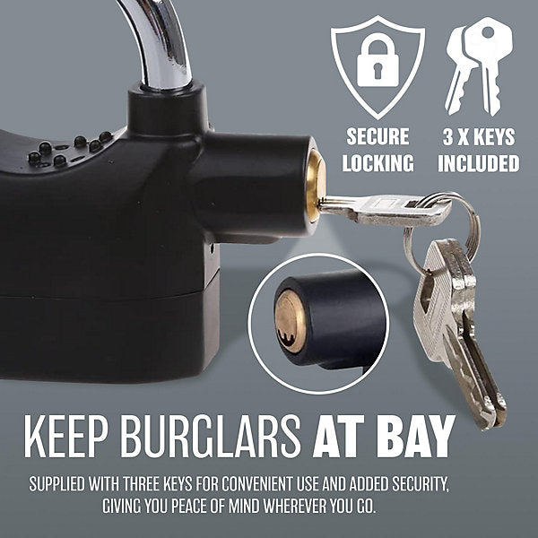 Anti-Theft Alarm Padlock