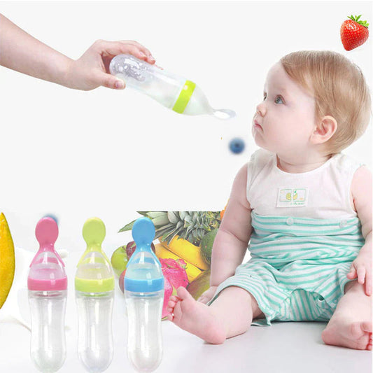 Silicone Baby Spoon Feeder