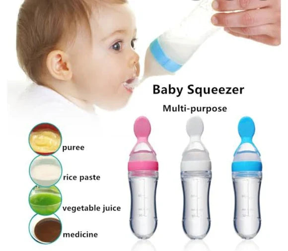 Silicone Baby Spoon Feeder