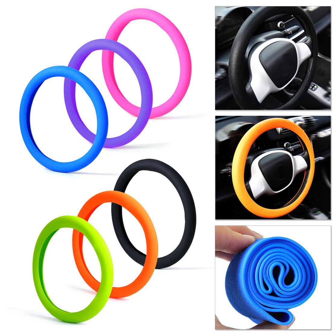 Soft Silicone Car Steering