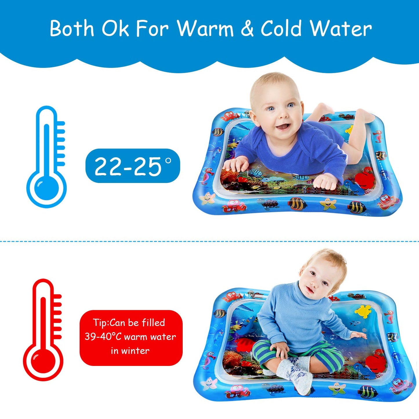 Baby Tummy Time Water