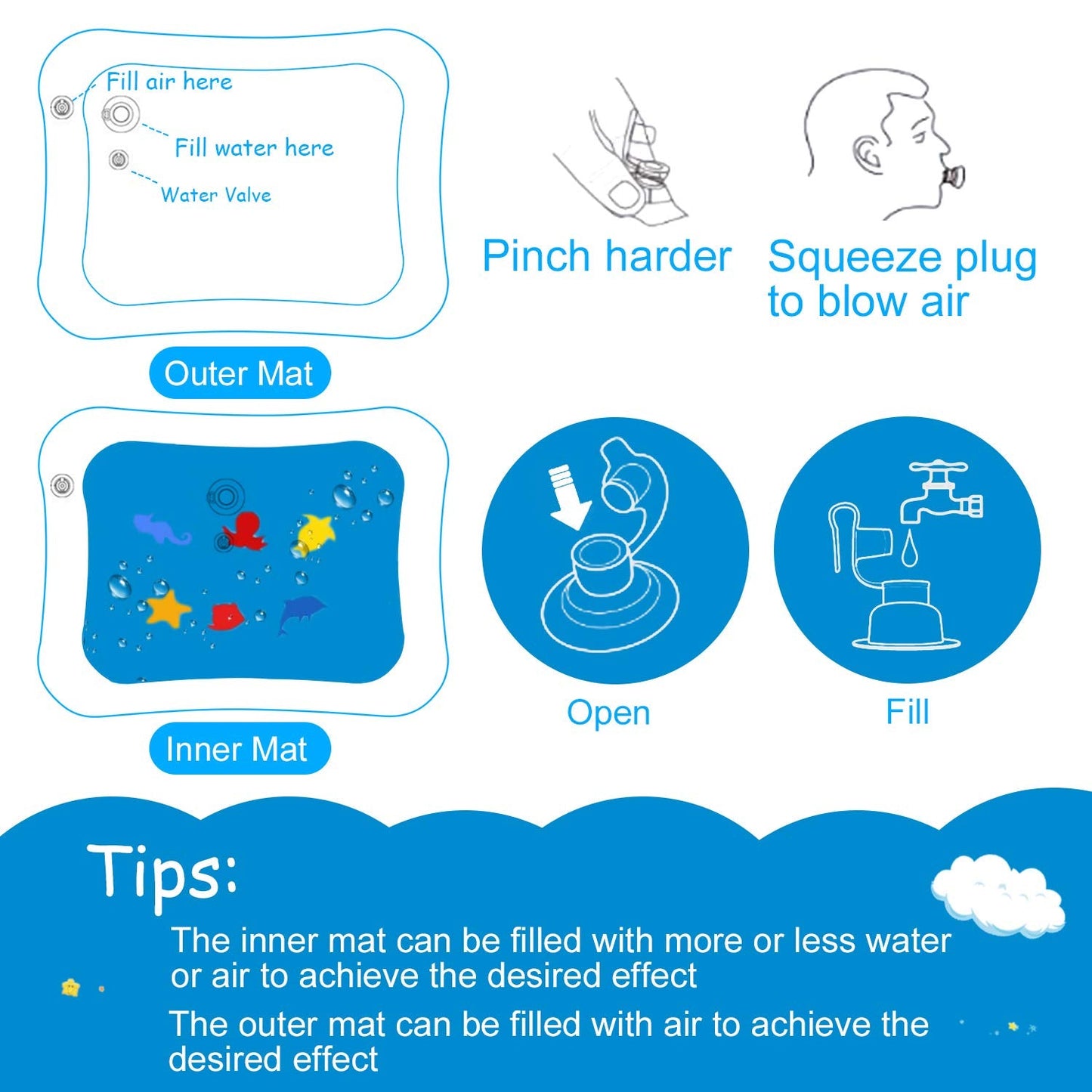 Baby Tummy Time Water