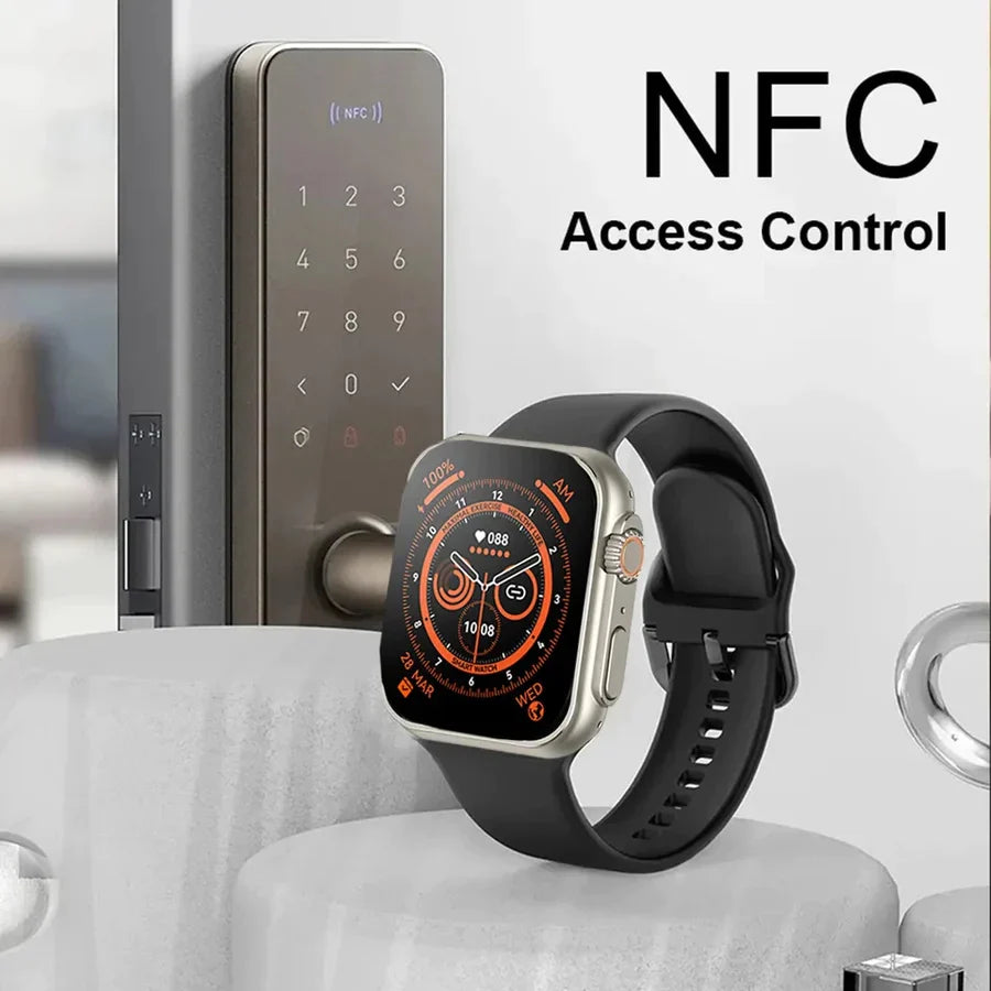 Y80 Ultra Smart Watch With 8 Straps 2.02inch Special Package Smartwatch [free home delivery]